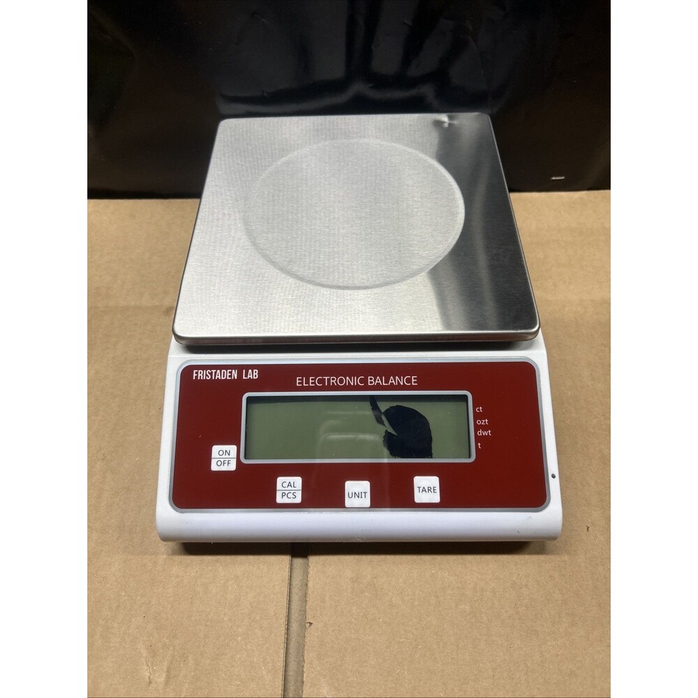 Fristaden Lab Gram Ideal Precision Scale Analytical Balance, 3000g x 0.01g----